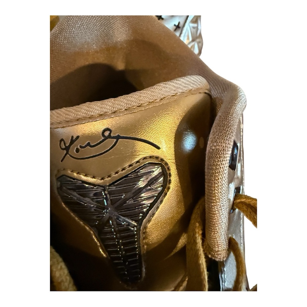 Kobe 10 EXE “Liquid Gold” Metallic Sneakers - Picture 8 of 11